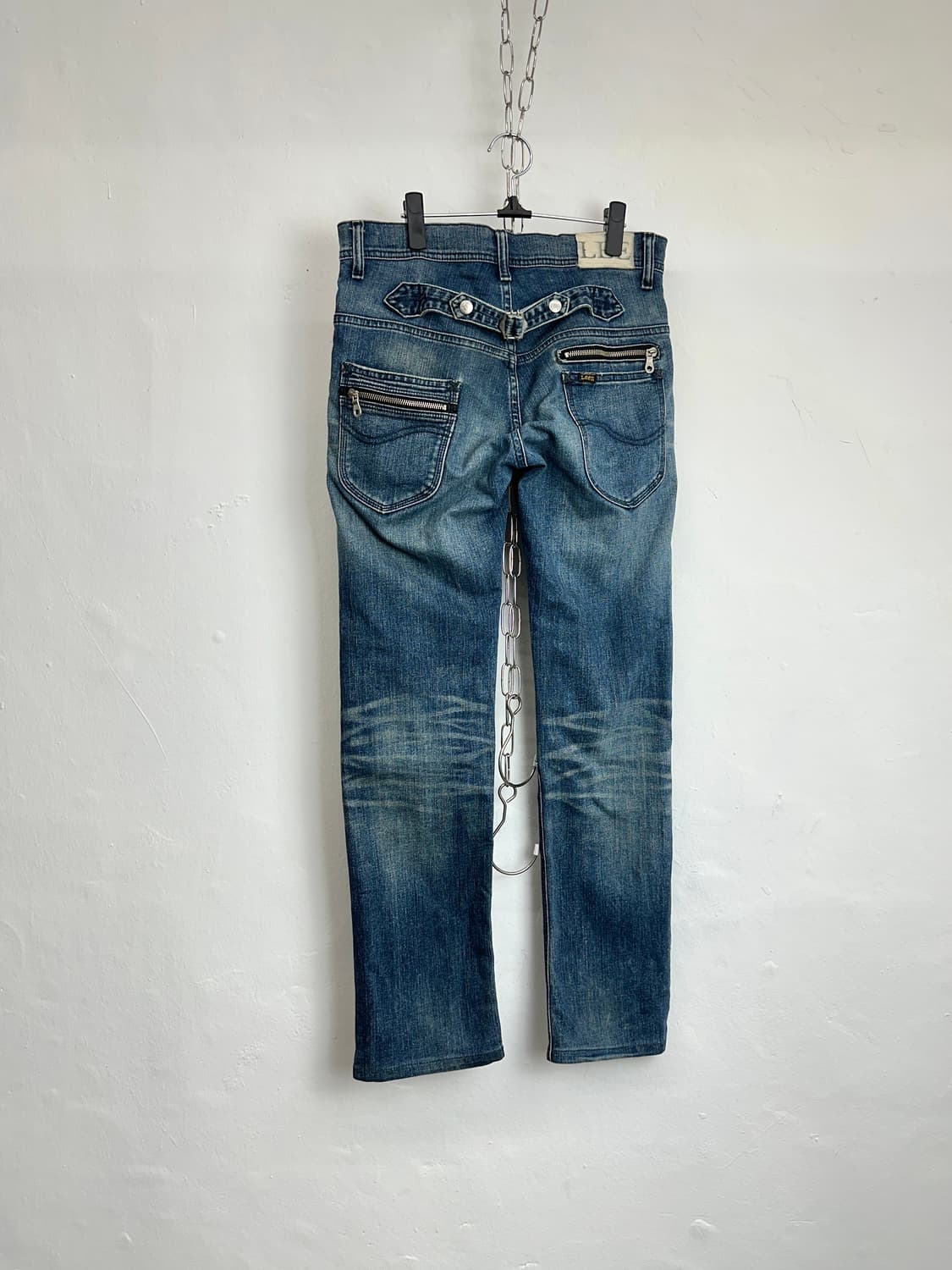 Lee Back Strap Zip Detail Vintage Denim 상품이미지7