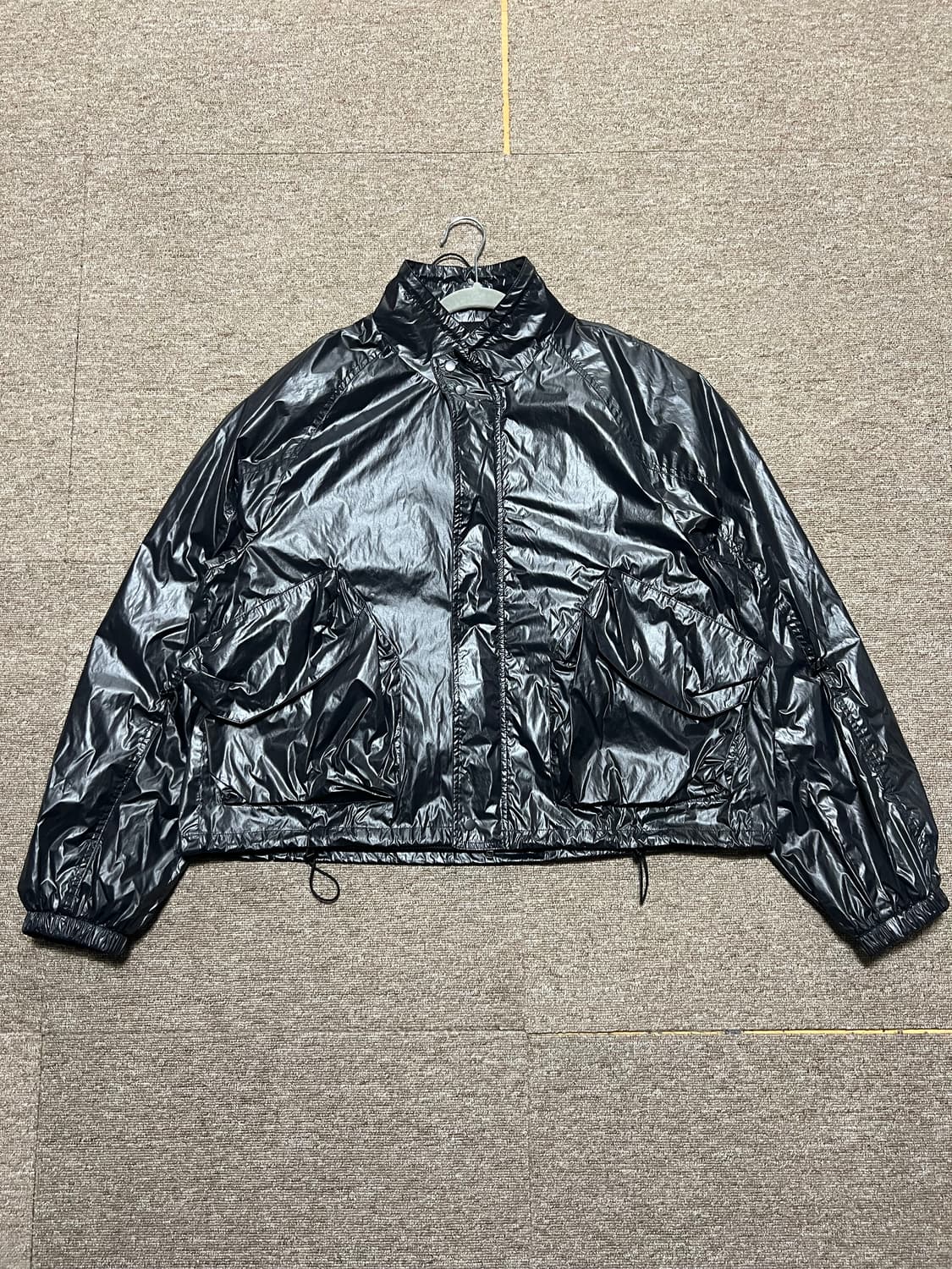 쿠어 COOR 크롭 나일론 자켓 (M) 상품이미지1