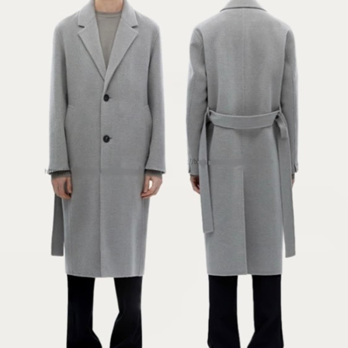 (52) 솔리드옴므 22fw 캐시미어 로브코트 상품이미지1