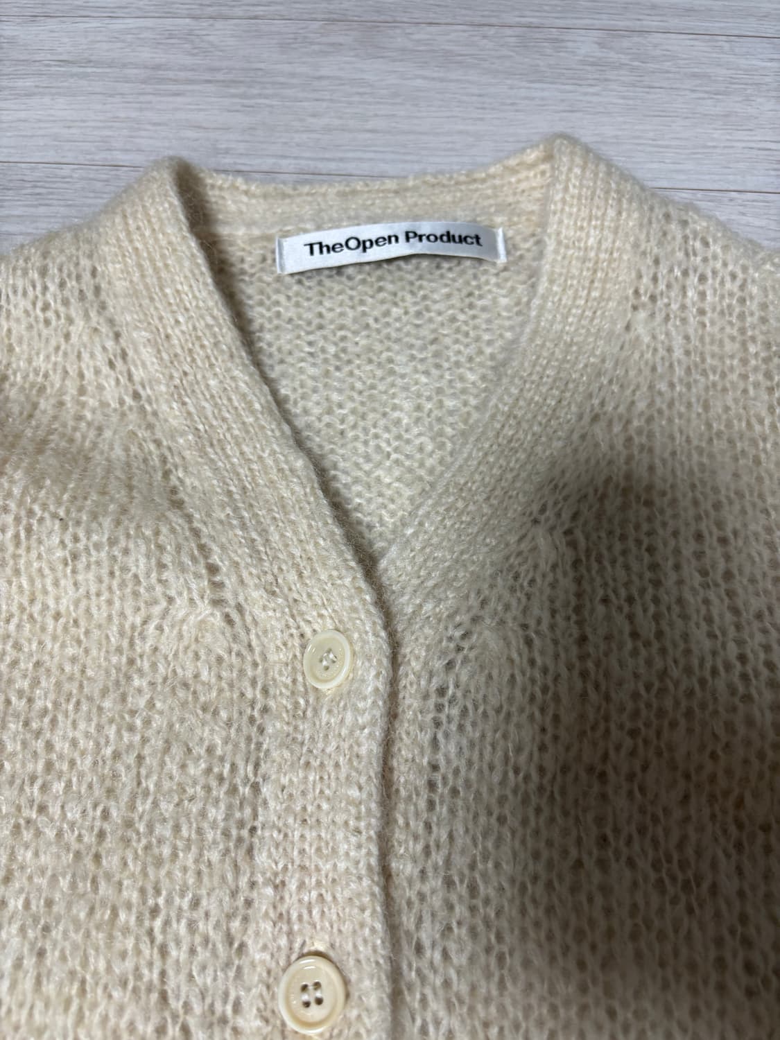 오픈와이와이 앙고라 가디건 상품이미지2