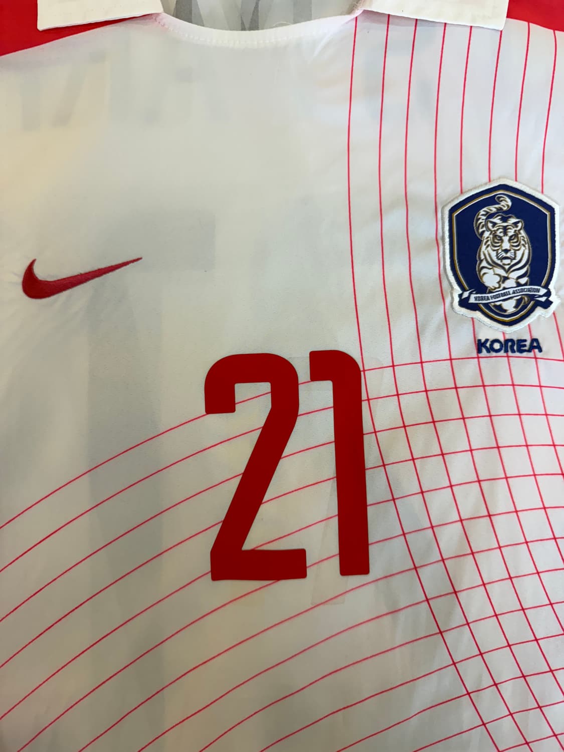 [국내L]2002 한국 국대 어웨이 박지성 유니폼 상품이미지3