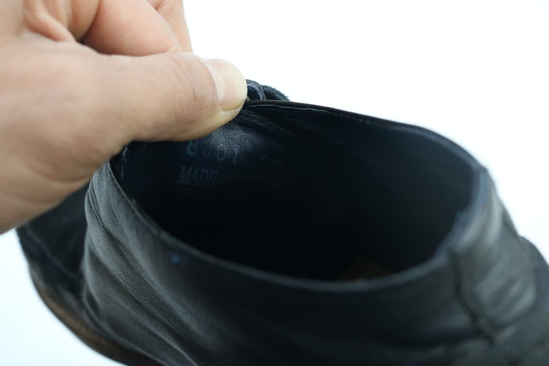 훕데두 빈티지 레더 콤비 3스트랩 벨크로 부츠 상품이미지7