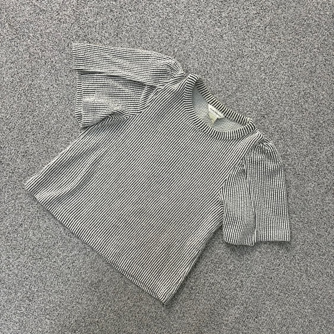 XS 클럽모나코 스트라이프 반팔티 0420J 상품이미지1