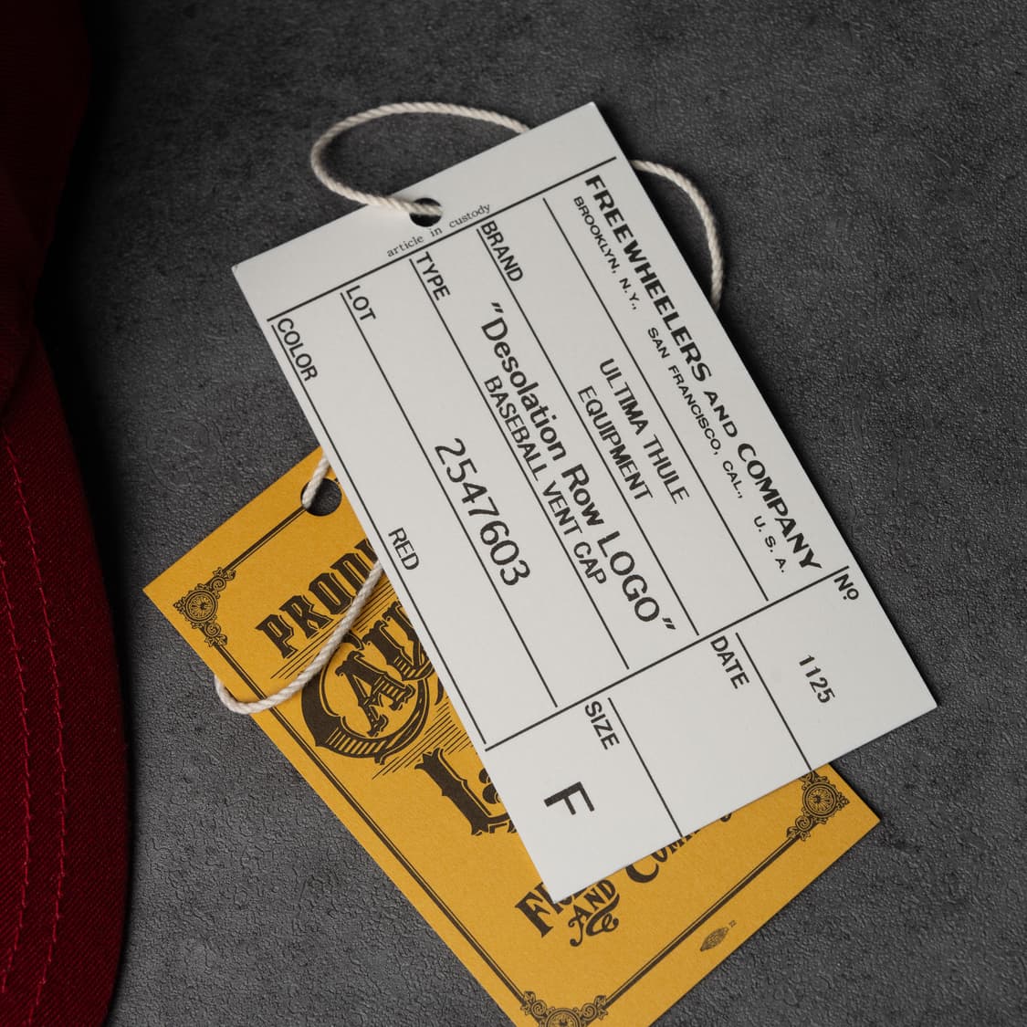 프리휠러스 desolation row 자수 모자 상품이미지3