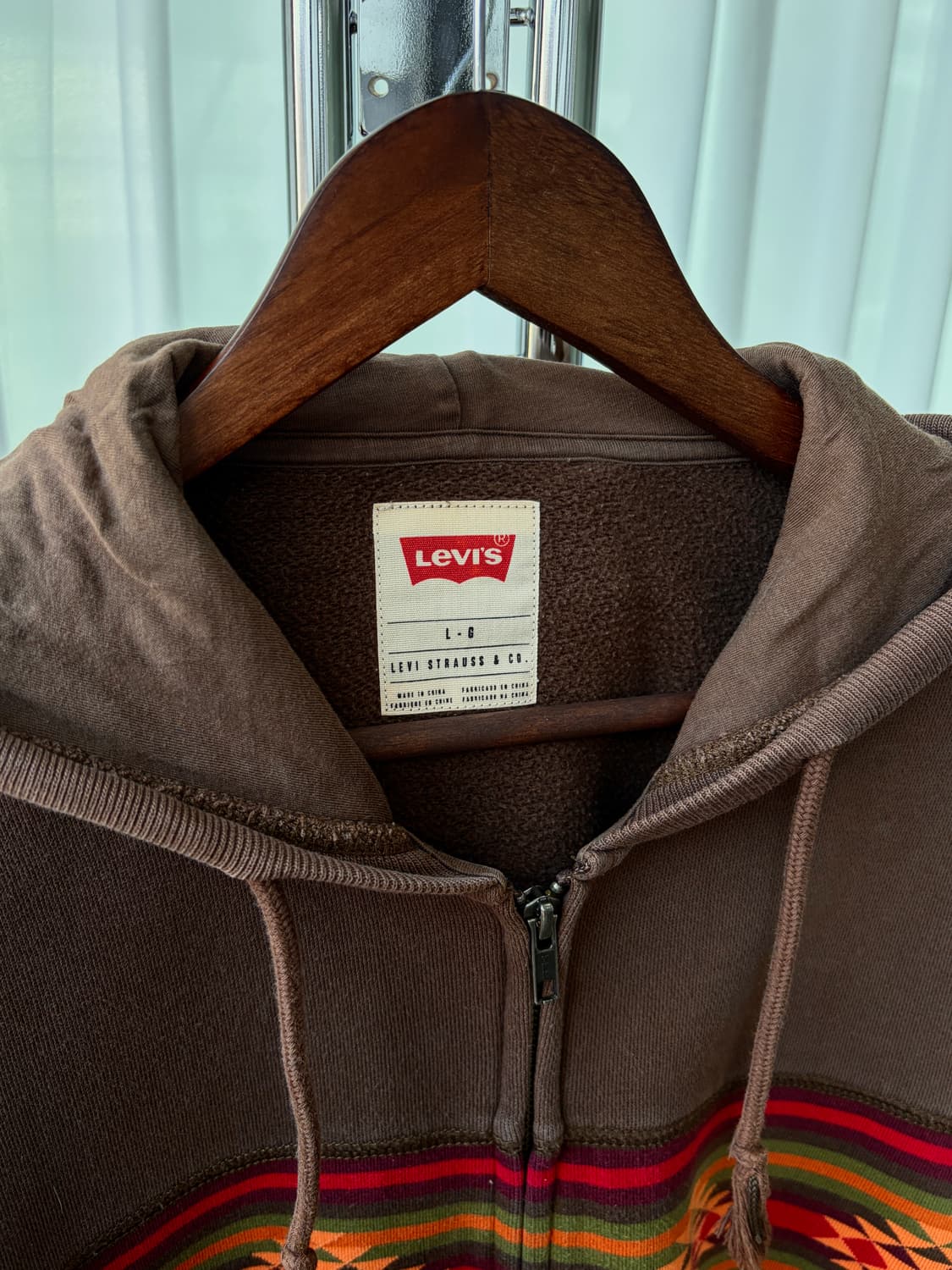 [L]리바이스 Levi's 아즈텍 나바호 기모 후드집업  상품이미지8