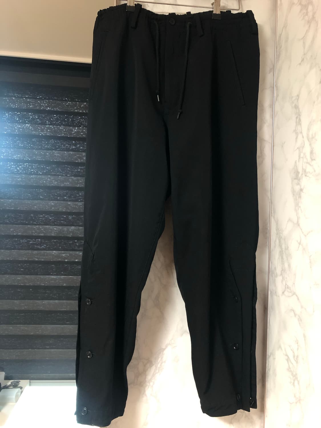 요지야마모토 레인 울 팬츠 상품이미지1