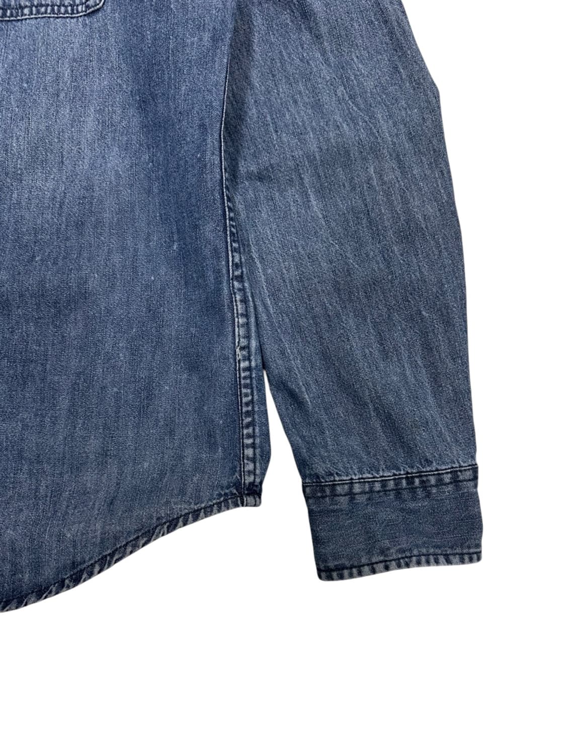 데님앤서플라이 샴브레이 셔츠 (M)  상품이미지6