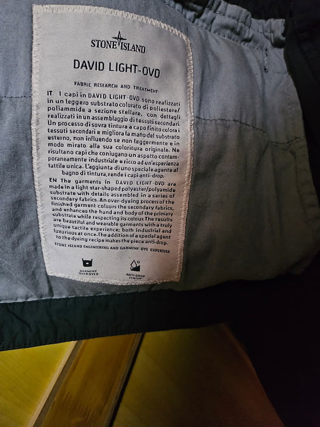 스톤아일랜드 데비드 자켓 L 상품이미지5