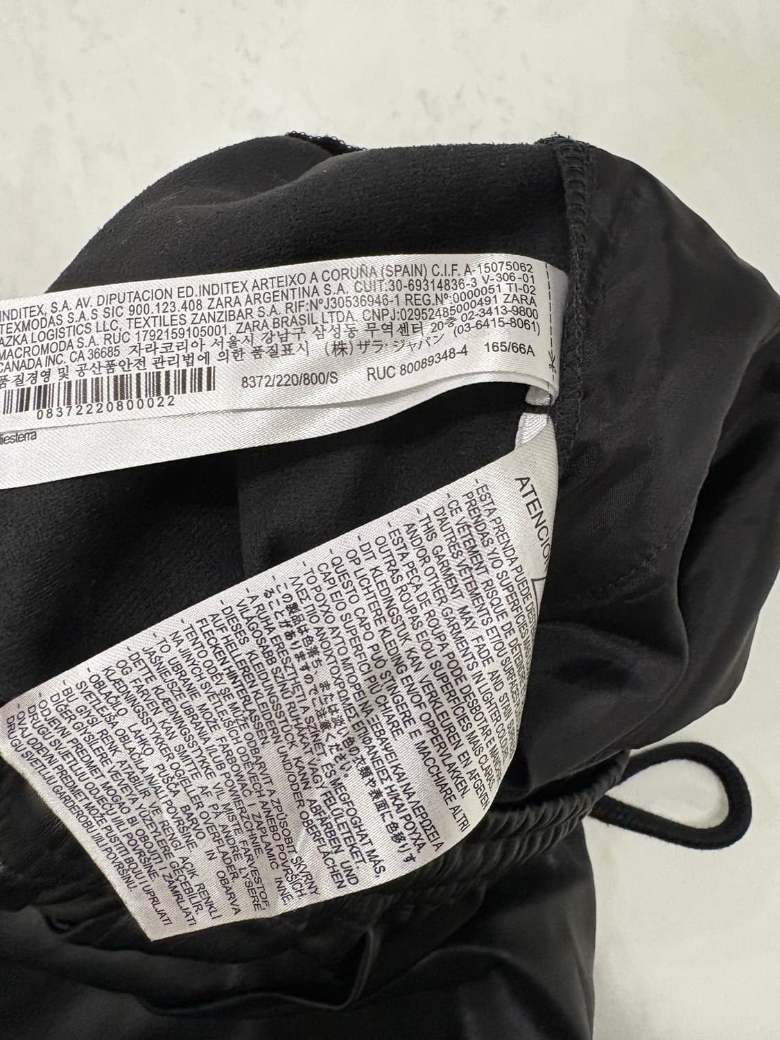 zara leather jogger pants(기모) 상품이미지4