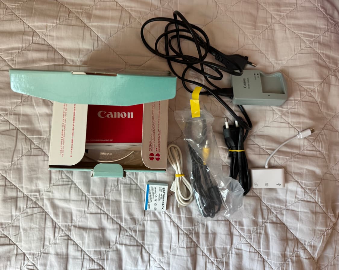 캐논 익서스 210 핑크 한국어판 풀박스 상품이미지3