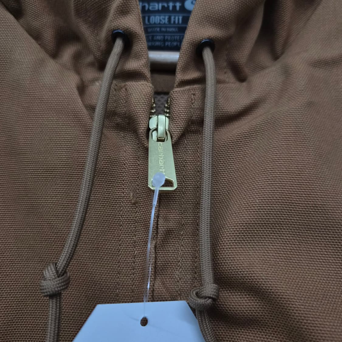 칼하트 액티브 자켓 브라운 컬러 남성 L 상품이미지3