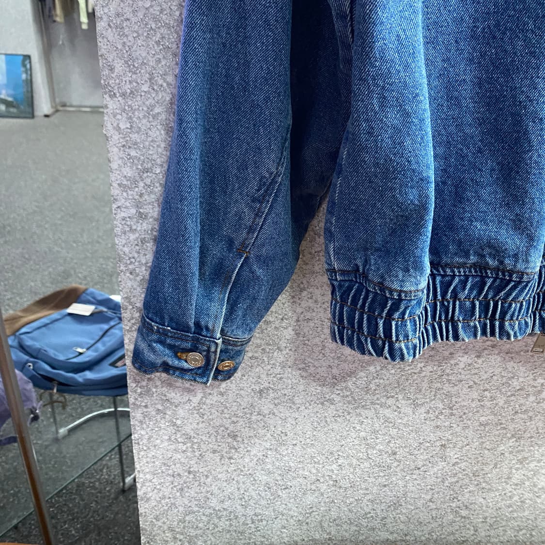 이피티 데님업 블루 트러커 집업 자켓 B4574 상품이미지7