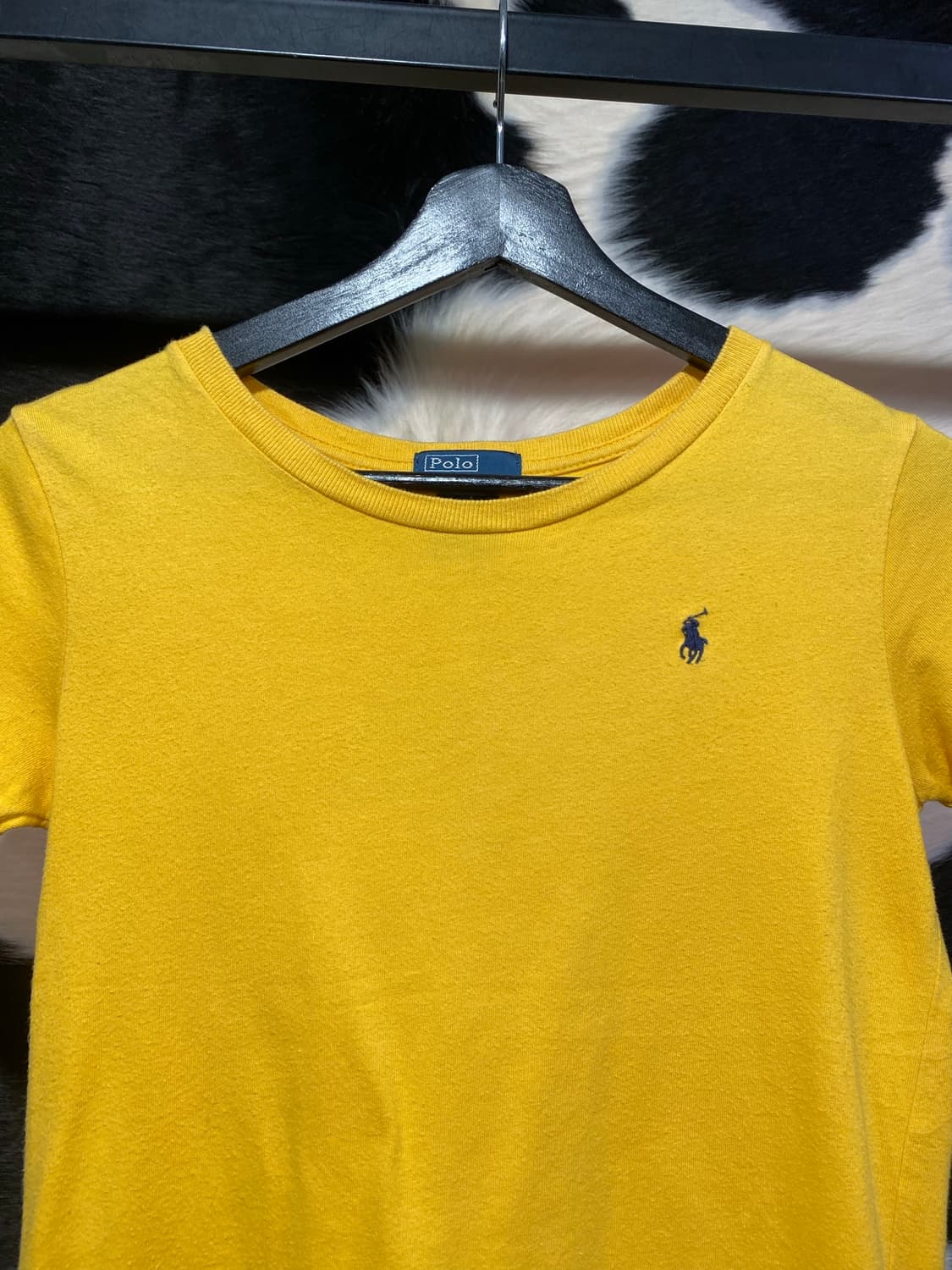 Polo Ralph Lauren 옐로우 베이직 자수 베이비 티셔츠 상품이미지2