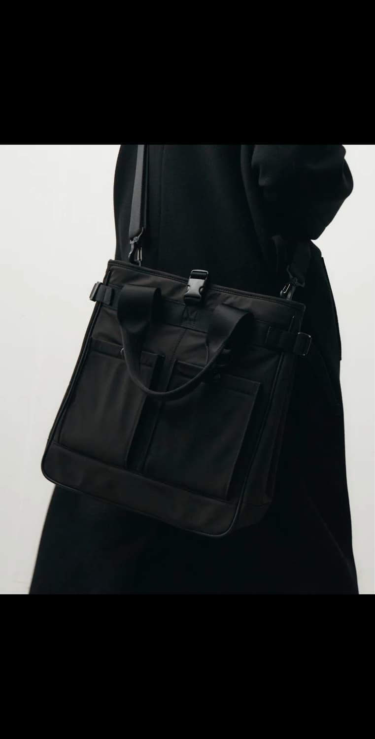 [미개봉 새상품] 드로우핏 어베인 카운티 크로스 토트백 블랙 상품이미지3