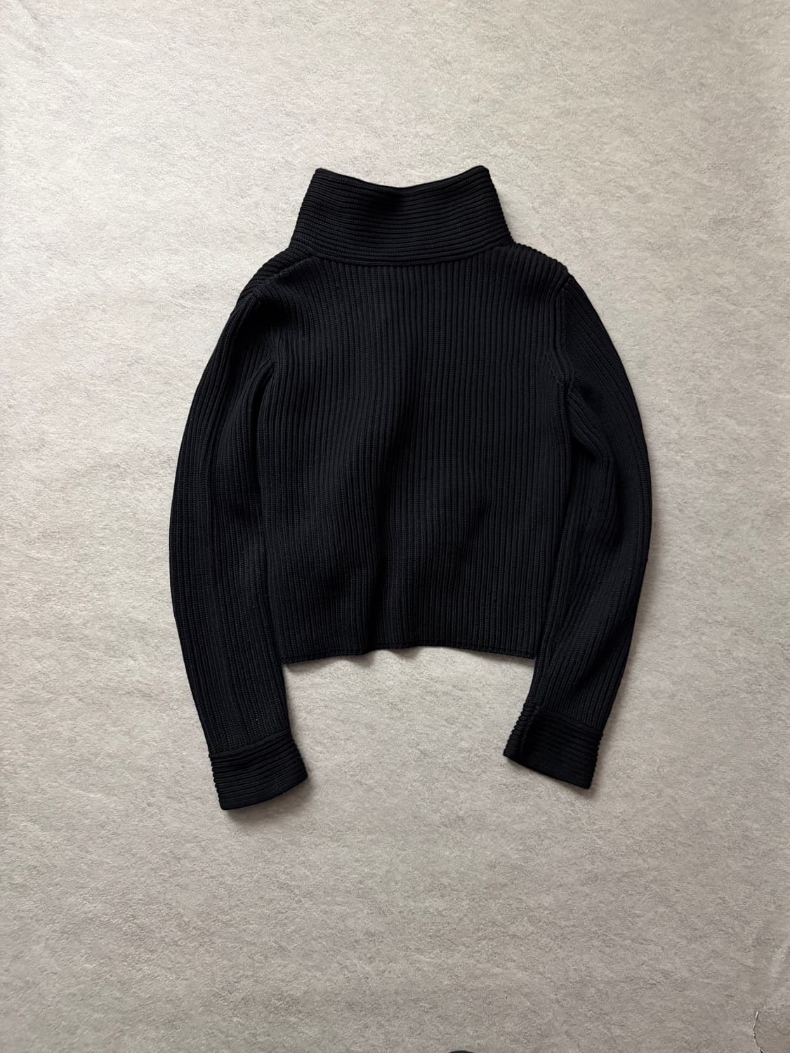 돌체앤가바나 비대칭 하이넥 울 가디건 상품이미지3