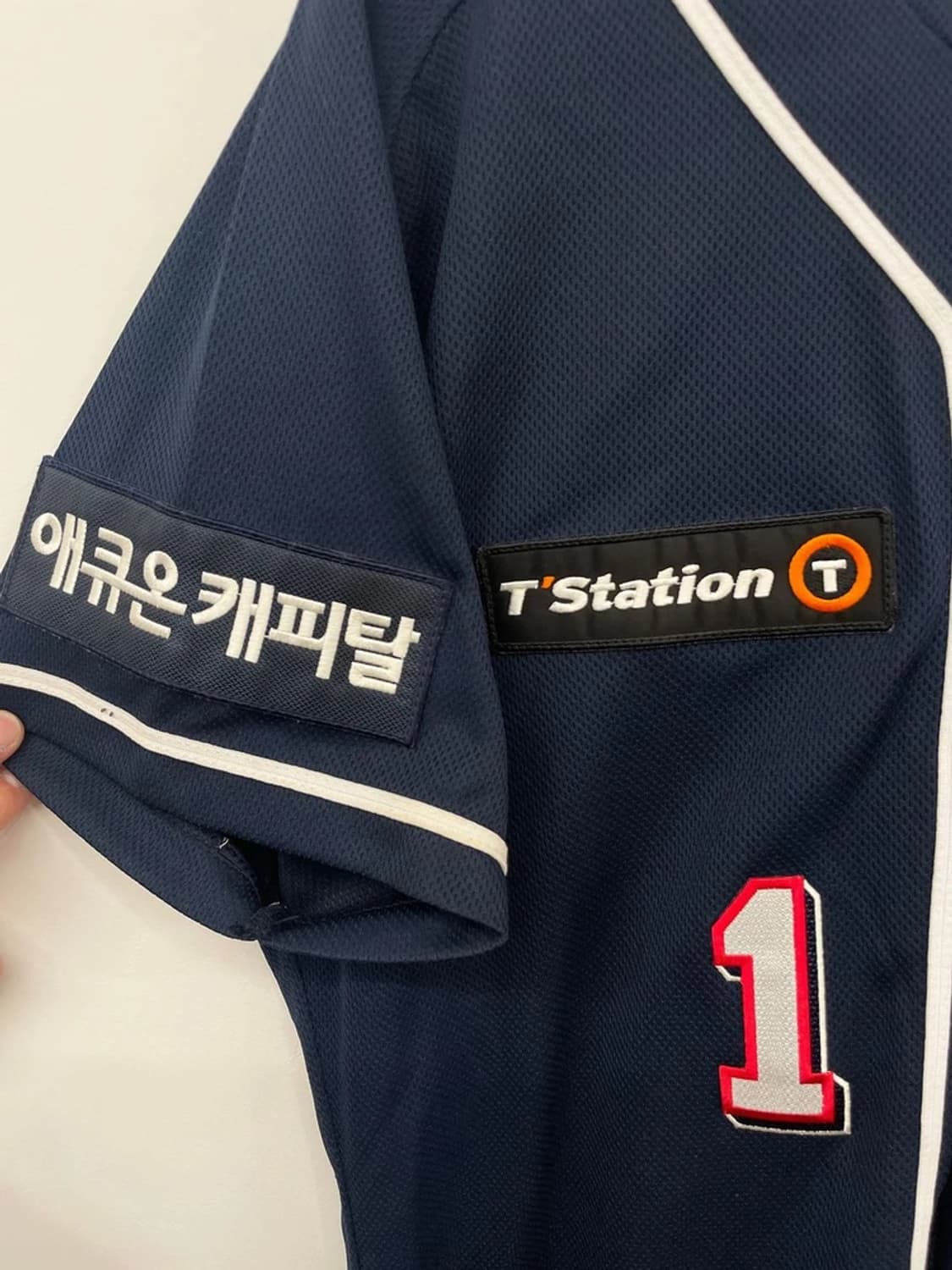 두산베어스 함덕주 선수 반팔 유니폼 PN9856 상품이미지5