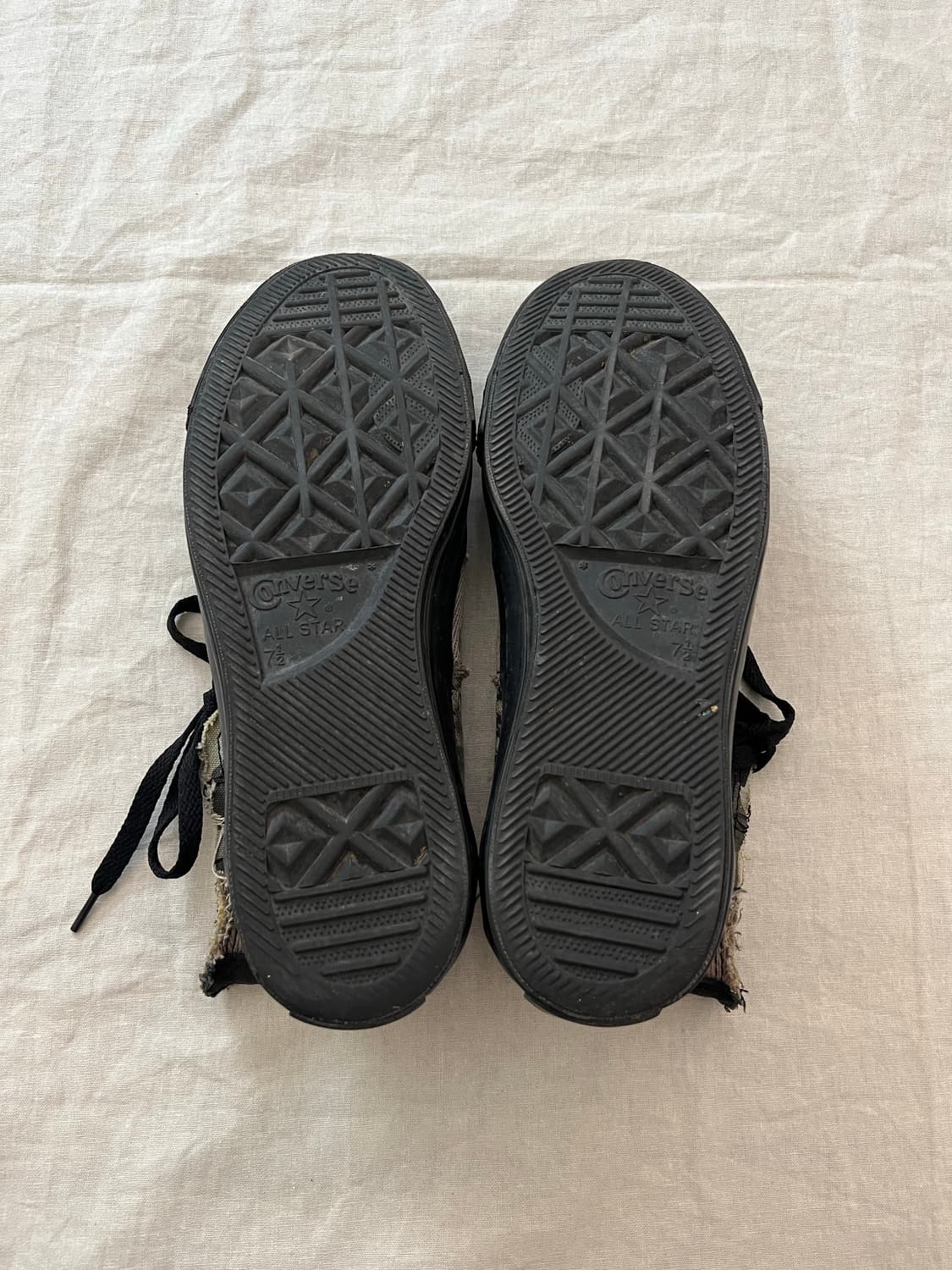 빈티지 컨버스 척테일러 올스타 하이 패치워크 카모 상품이미지4