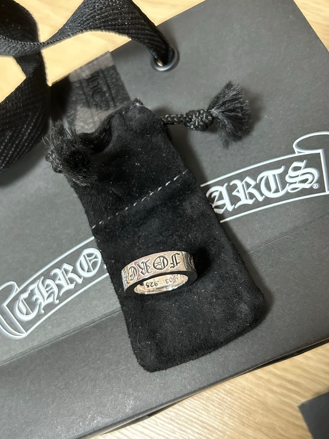 크롬하츠 스페이서 포에버 링 6mm 실버 상품이미지4