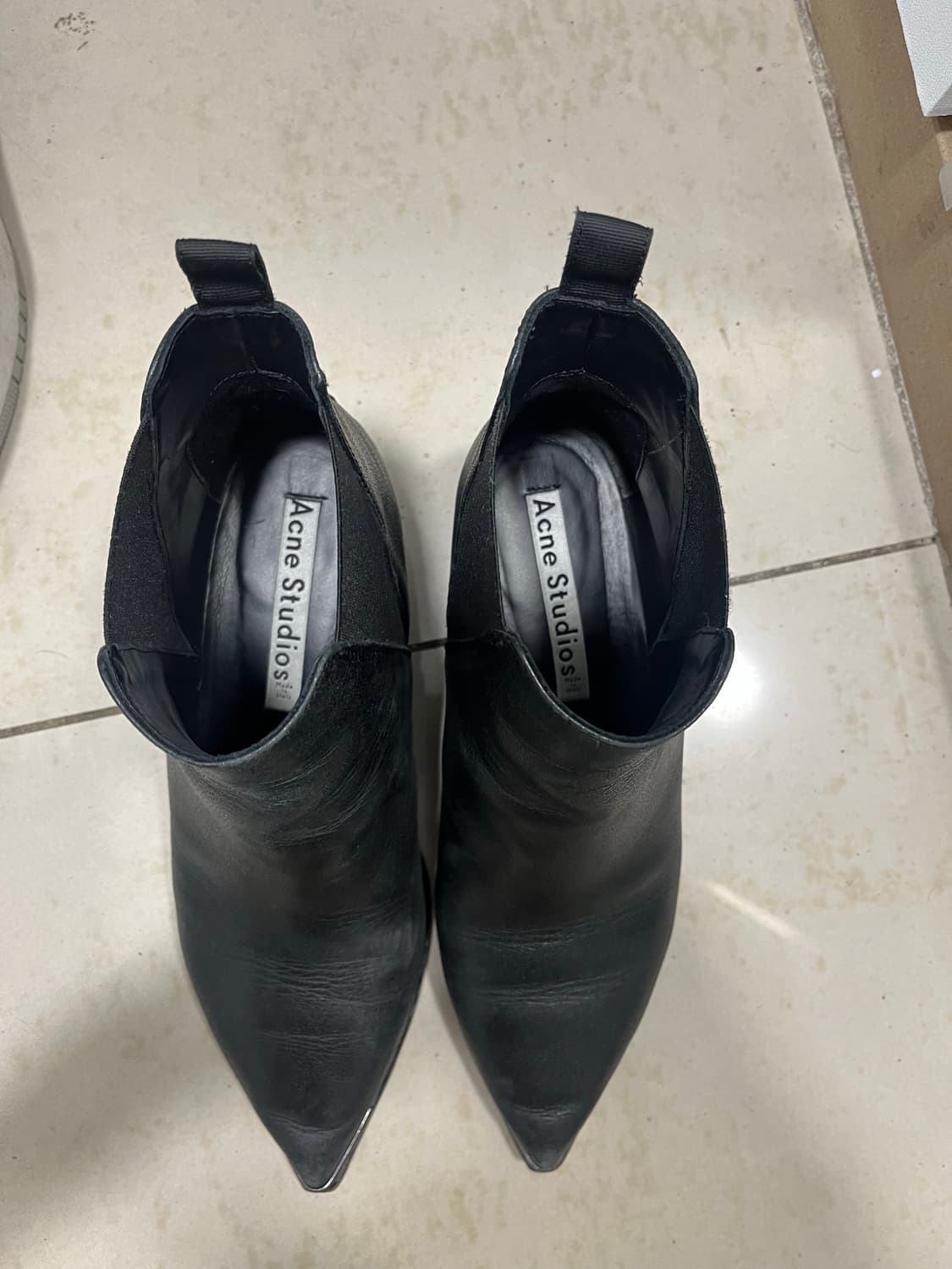 아크네 스튜디오 젠슨 실버토 첼시부츠 상품이미지2