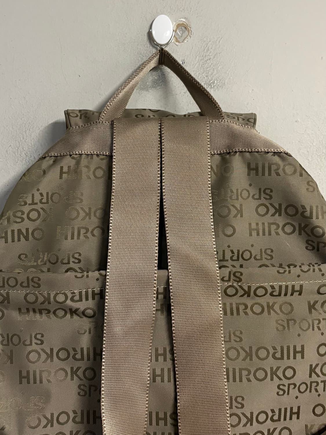 HIROKO KOSHINO SPORTS logo nylon backpac 상품이미지5