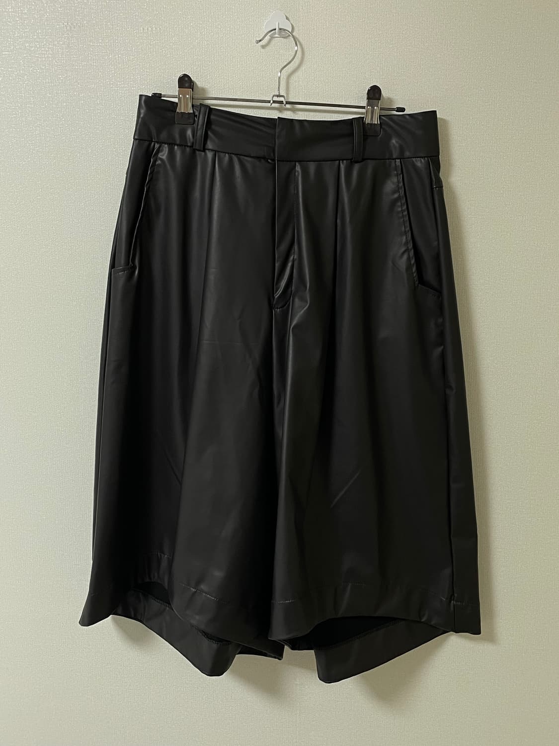 Morning-cut Leather Half Pants [ Brown] 상품이미지6