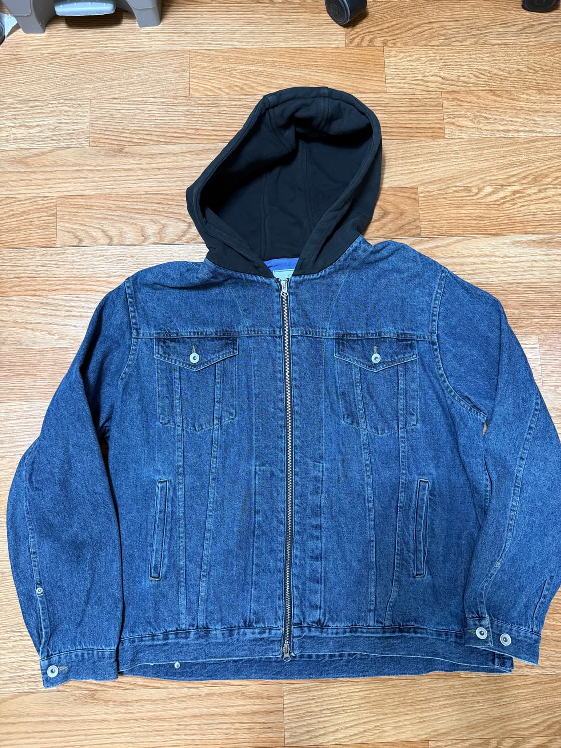 [XL] 블랙아웃 피어스 티어 집업 자켓 팝니다! 상품이미지1