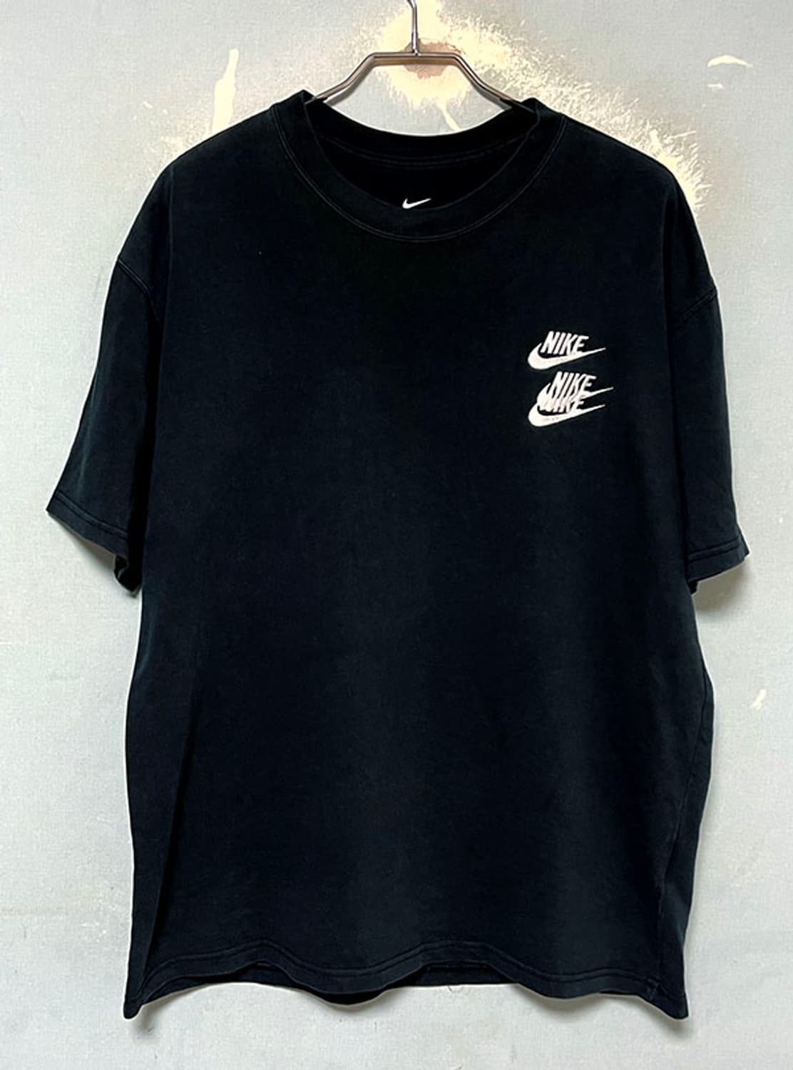 NIKE 나이키 월드투어2 남자 반팔티셔츠 블랙 단종품 L 100 상품이미지1