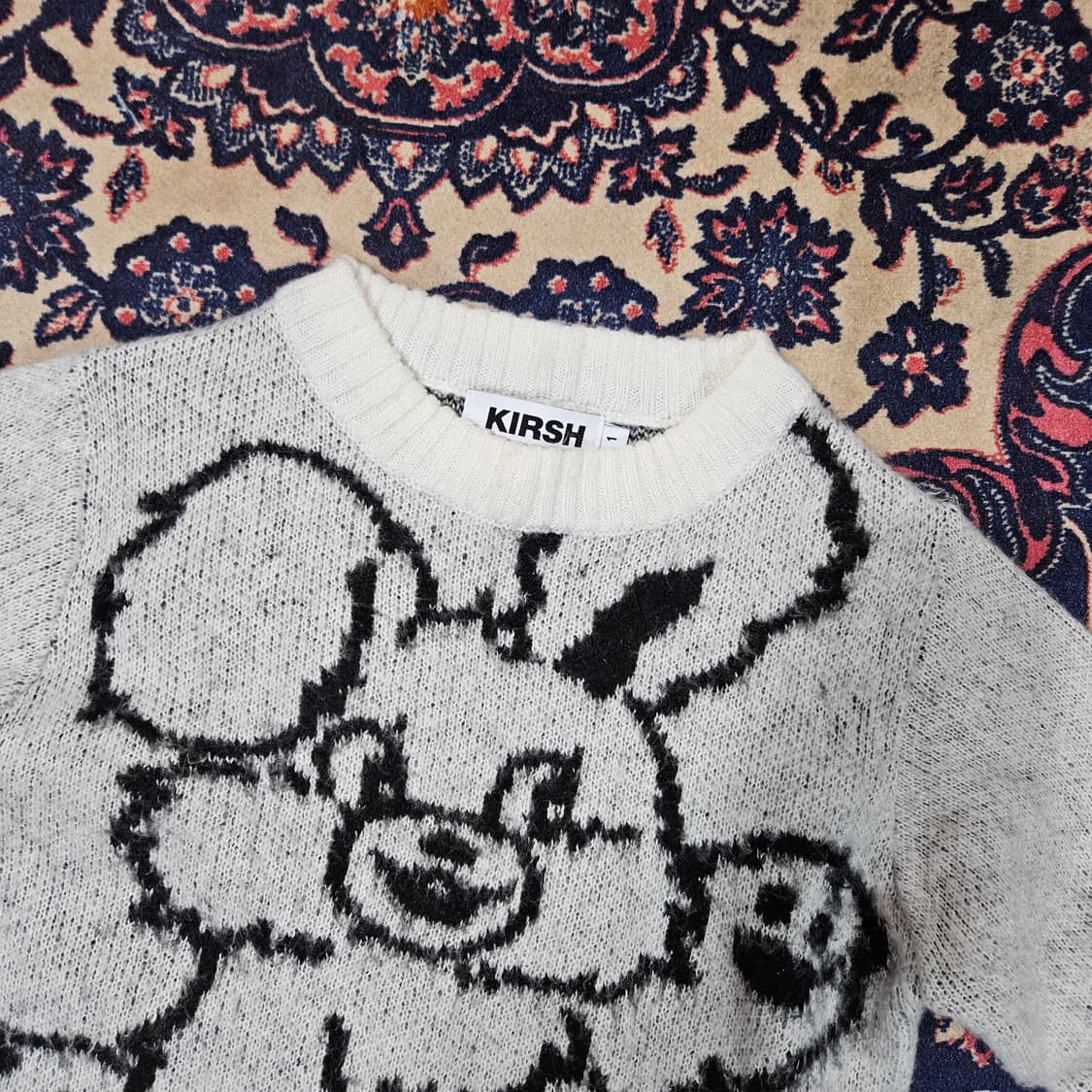 키르시(KIRSH) 21f 위티버니 크롭 니트 Free 상품이미지3