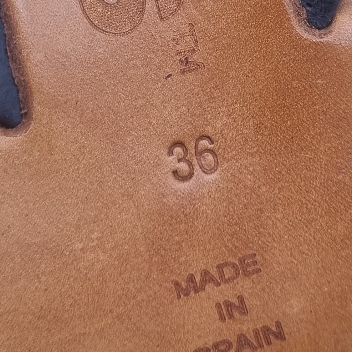 스페인  소가죽 수제화 샌들 36 230 상품이미지6