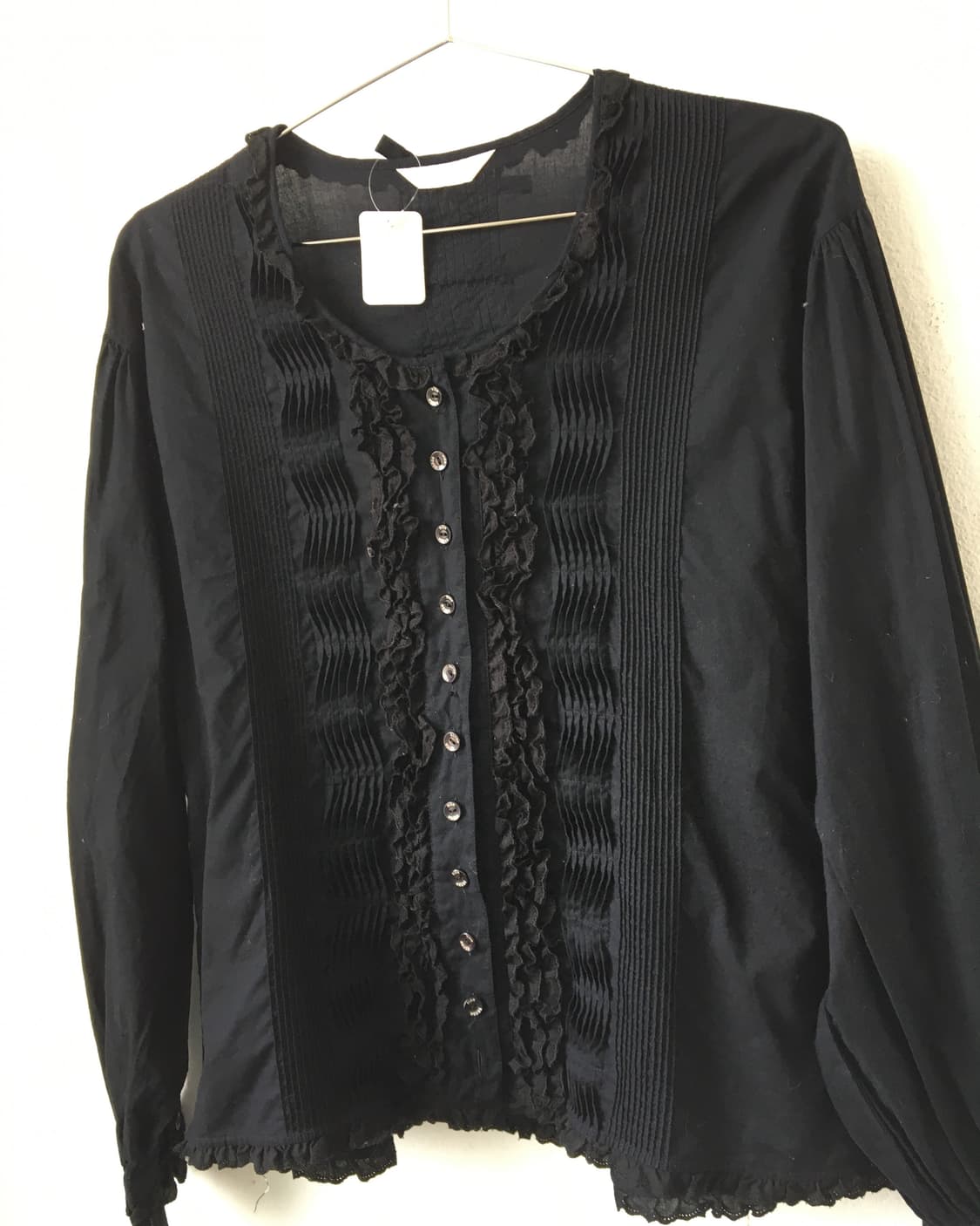 Pink house button point blouse 상품이미지2