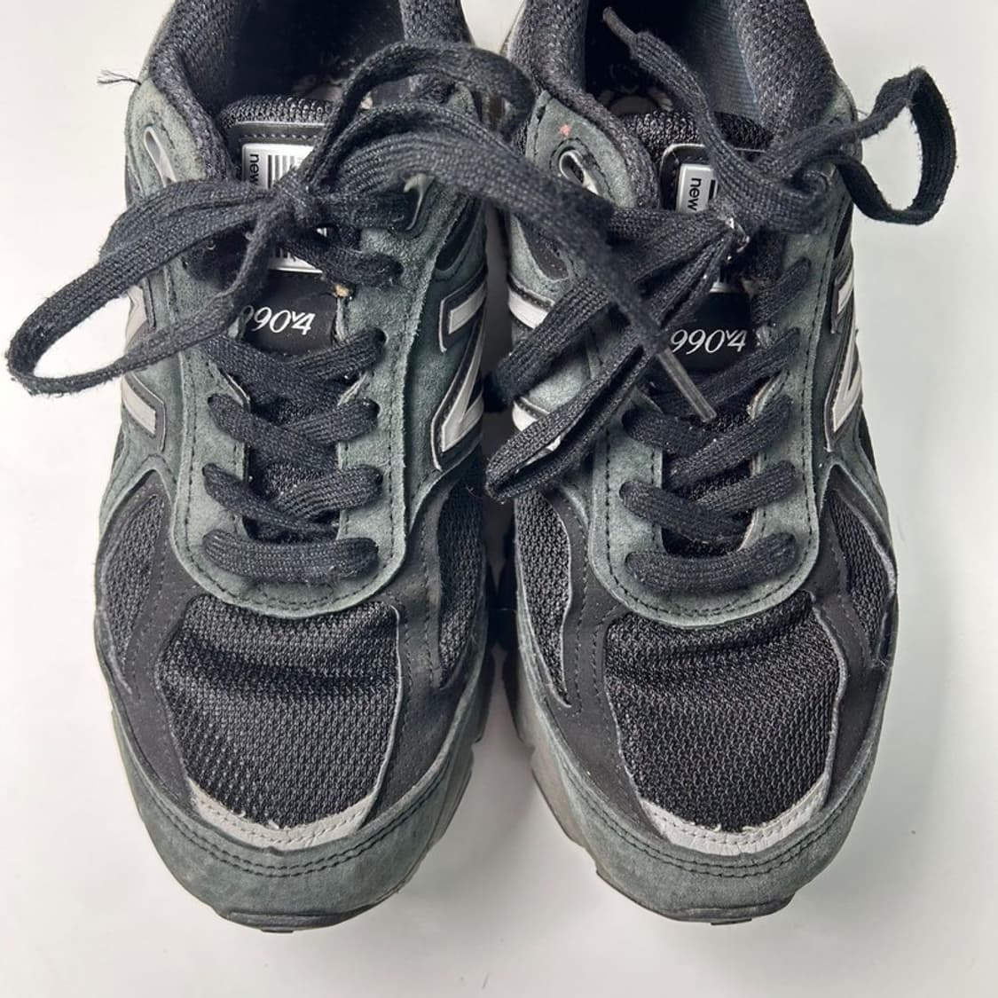 뉴발란스 990v4 블랙 그린 실버 240 상품이미지4