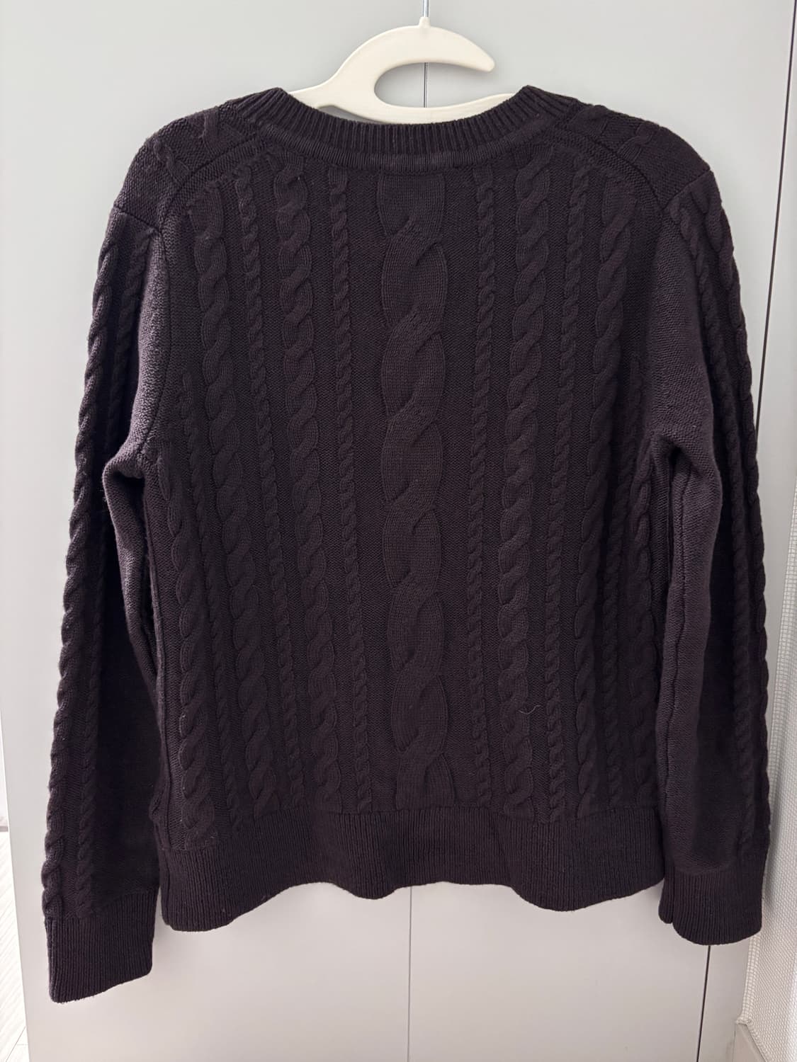 타미힐피거 꽈배기니트 가디건 XS 상품이미지3