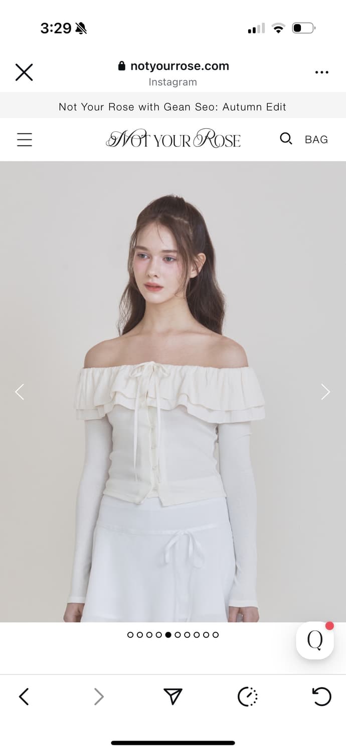 Not your rose 낫유어로즈 리나탑 상품이미지1