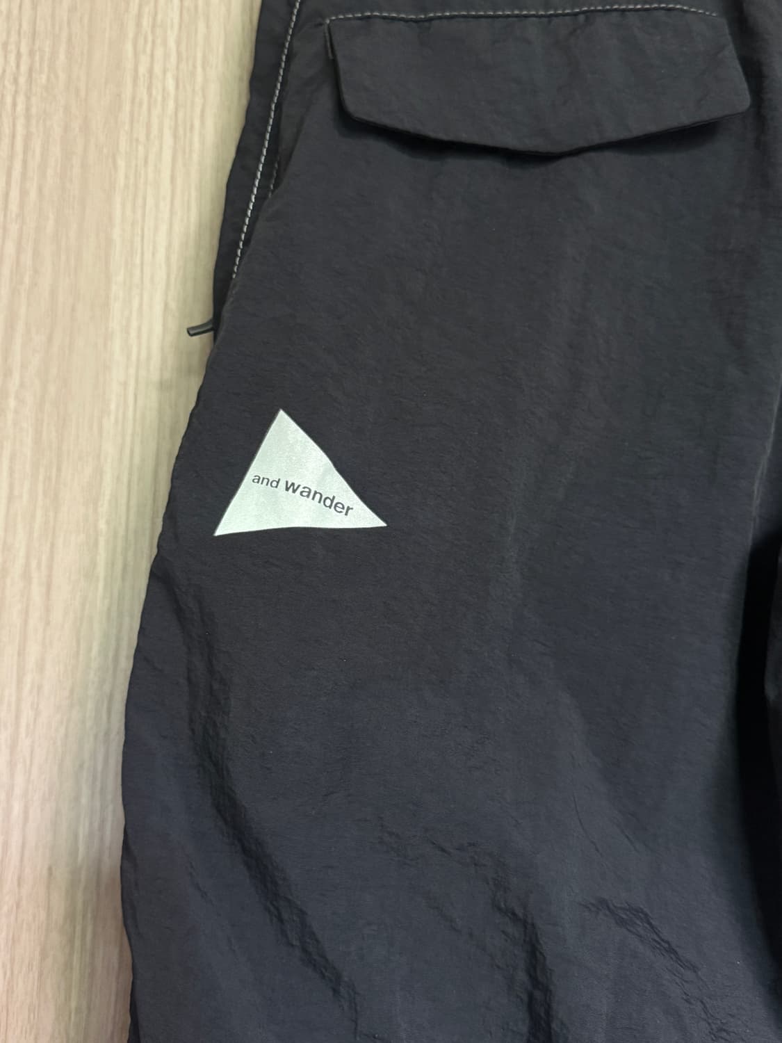 앤드원더 하이커 투웨이 팬츠 블랙 M 상품이미지5