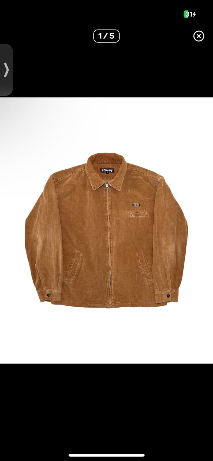 올드 스투시 코두로이 자켓 구합니다 상품이미지1