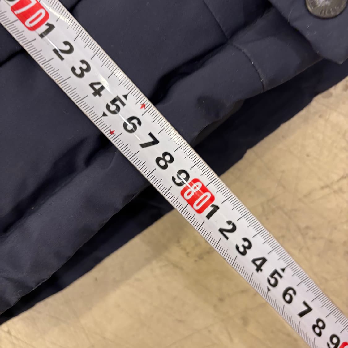 몽벨 네이비 구스다운 패딩점퍼 상품이미지4