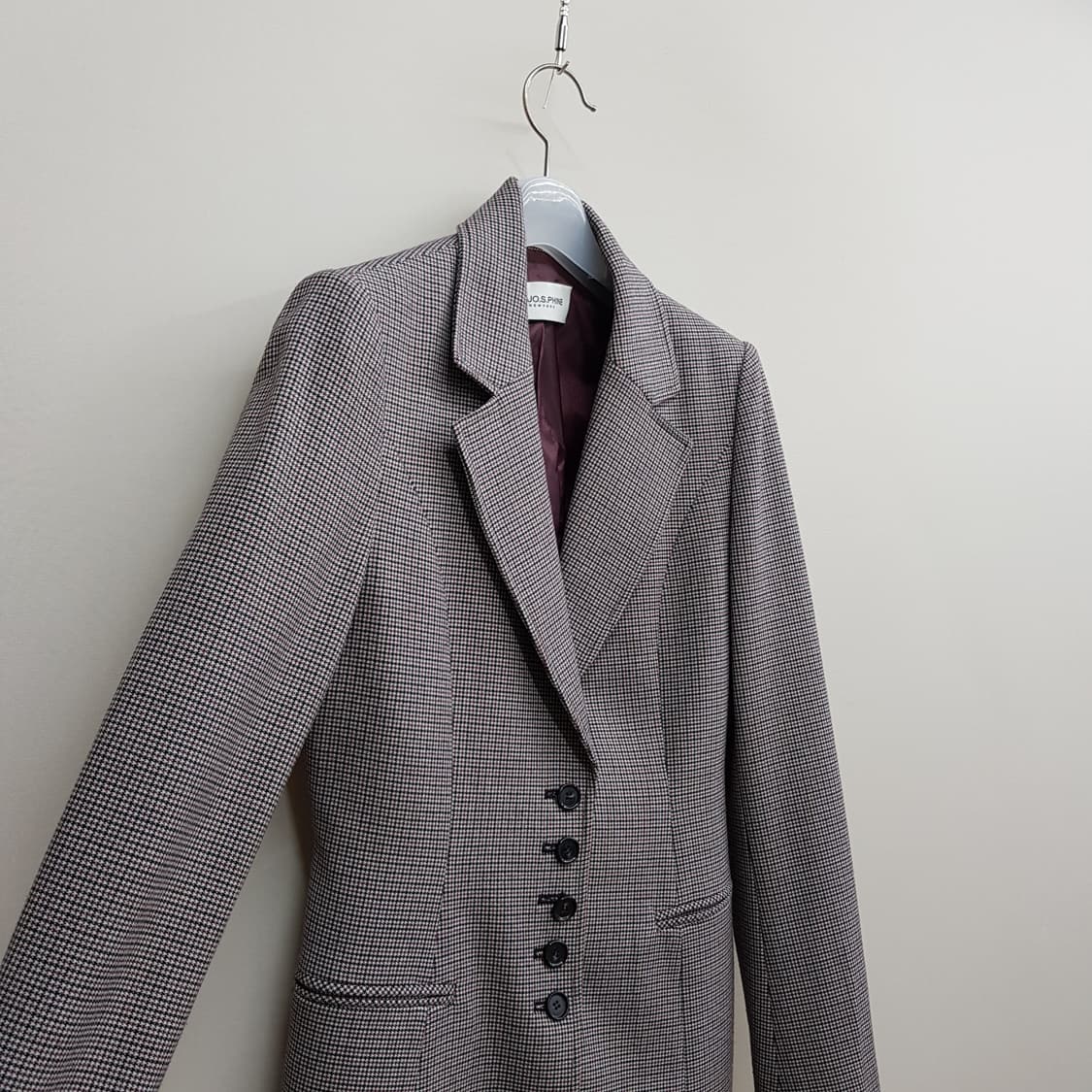 모조에스핀 클래식 체크 자켓  팬츠 셋업  55사이즈 상품이미지4