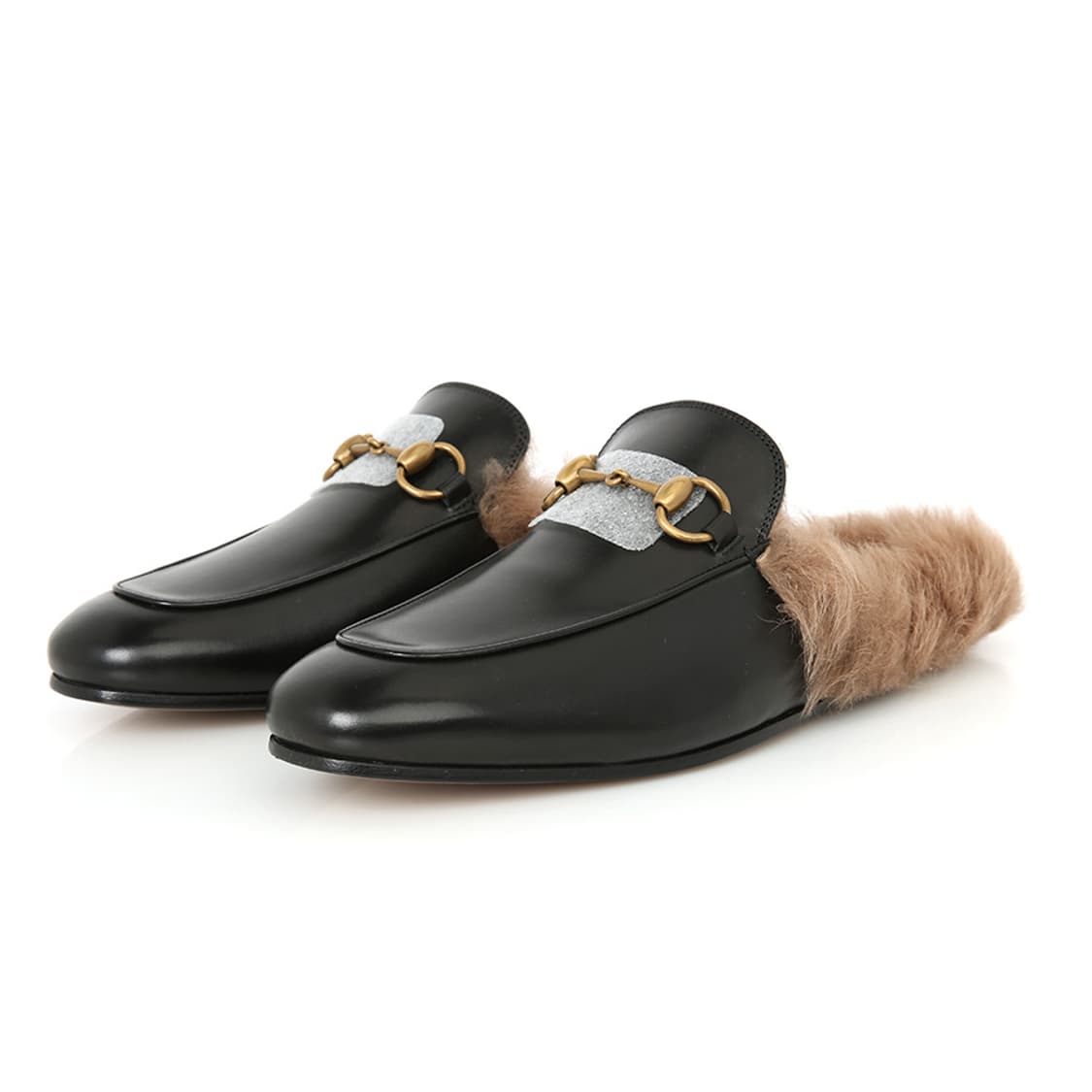 구찌 프린스타운 홀스빗 블로퍼 FUR 퍼뮬 베티스 구두 397647 상품이미지4