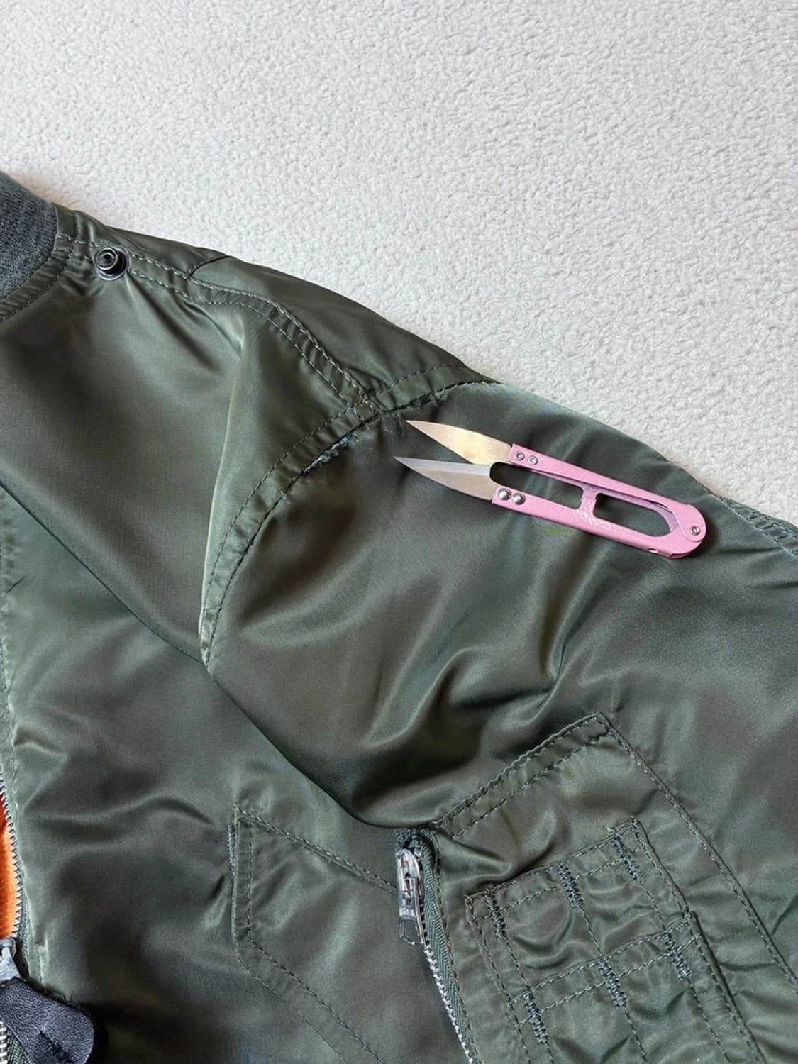 알파인더스트리 90's L-2B 블루종 자켓 PN7963 상품이미지6