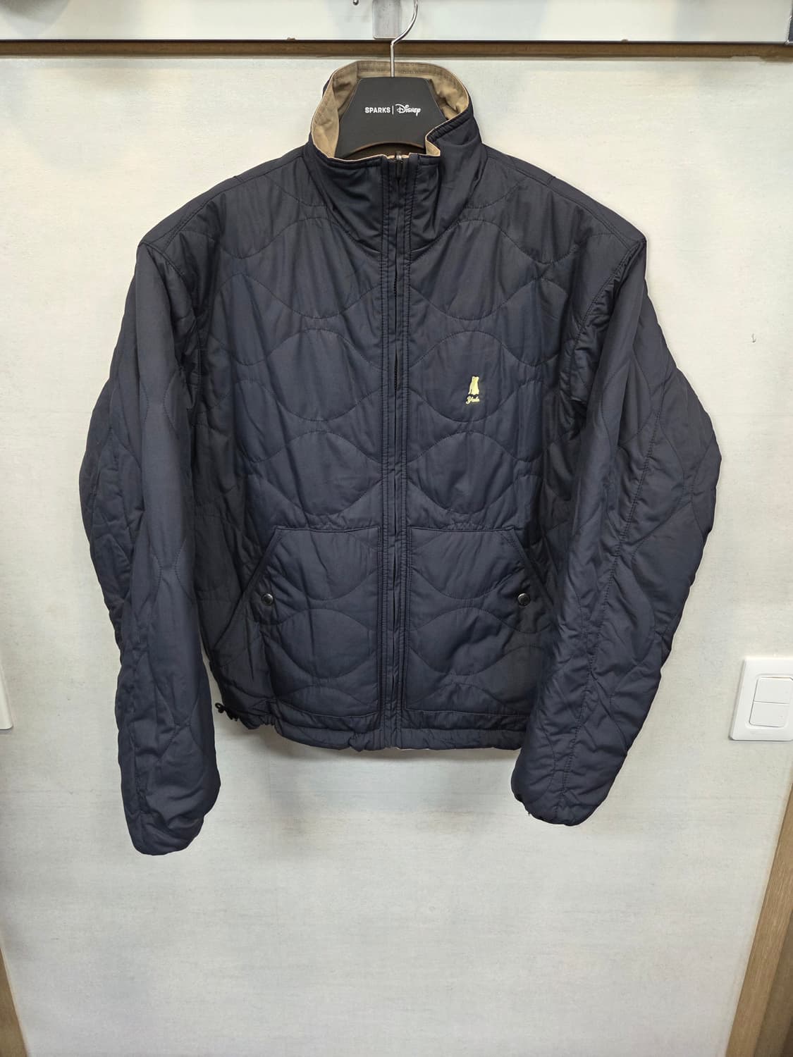 예일 리버시블 퀄팅 해링턴 코튼 자켓 s 상품이미지4