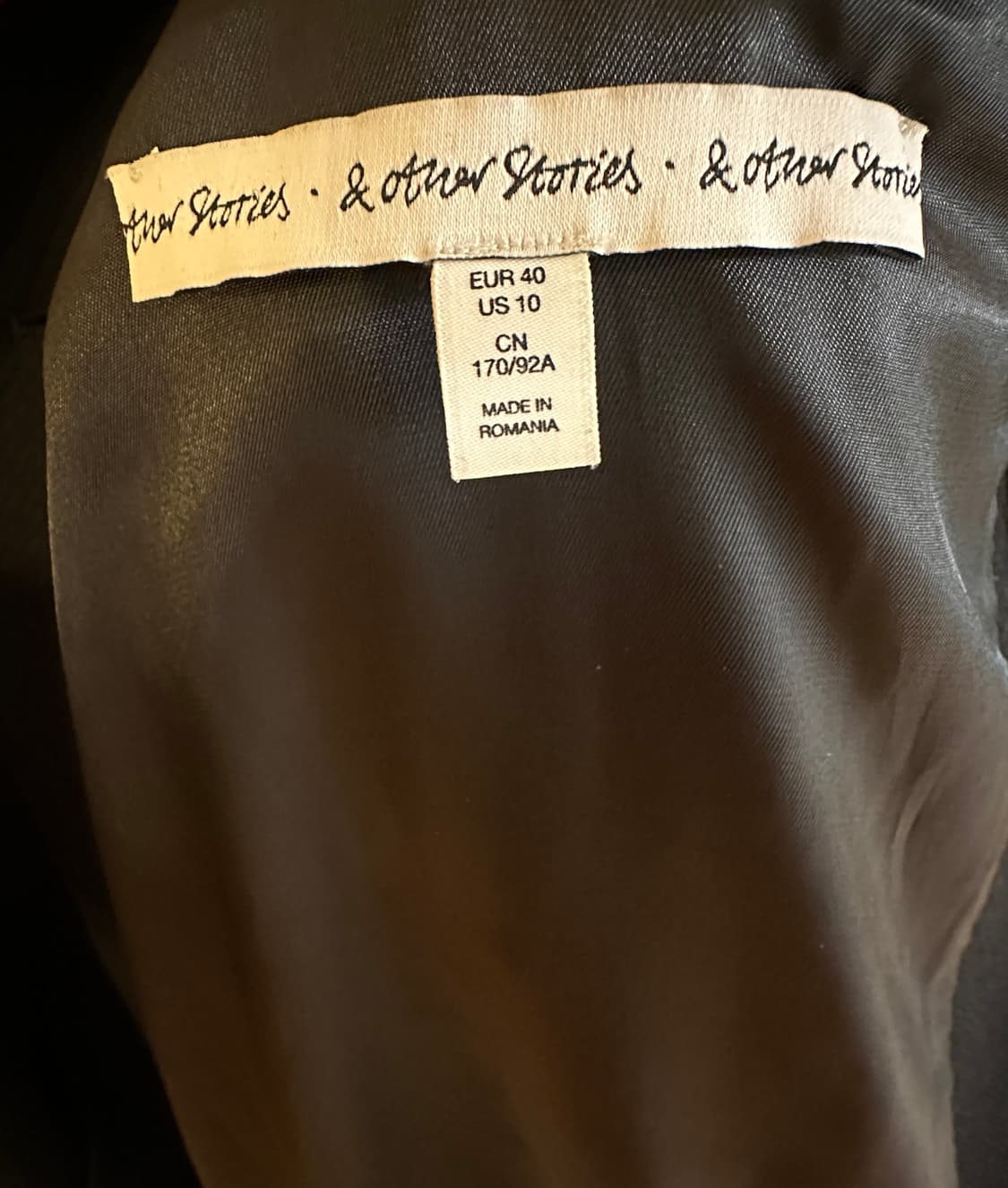 앤아더스토리즈 (& Other Stories) 발마칸 울 코트 EUR 4 상품이미지4