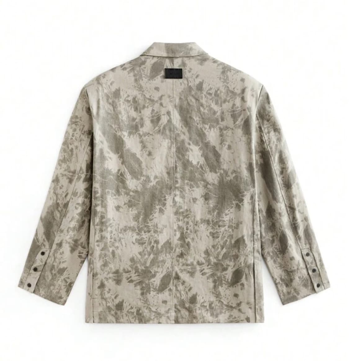 타이다이 오버핏 자켓 카키 상품이미지6