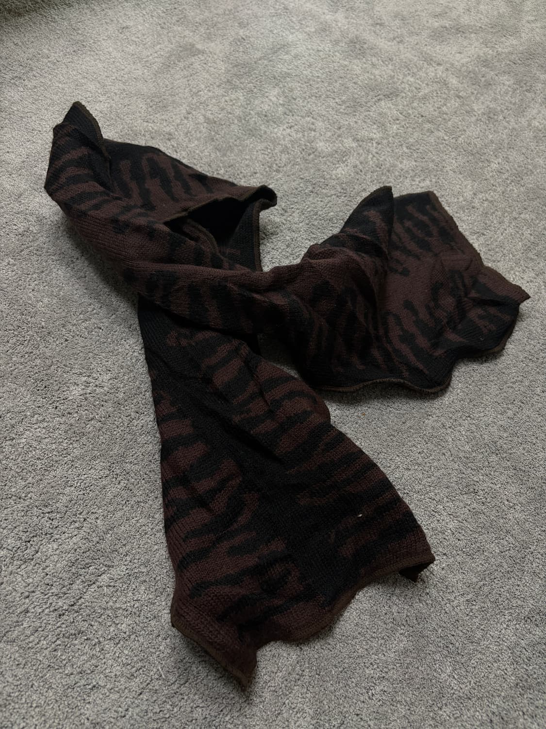 Vintage v-kei punk mood grunge scarf 상품이미지3