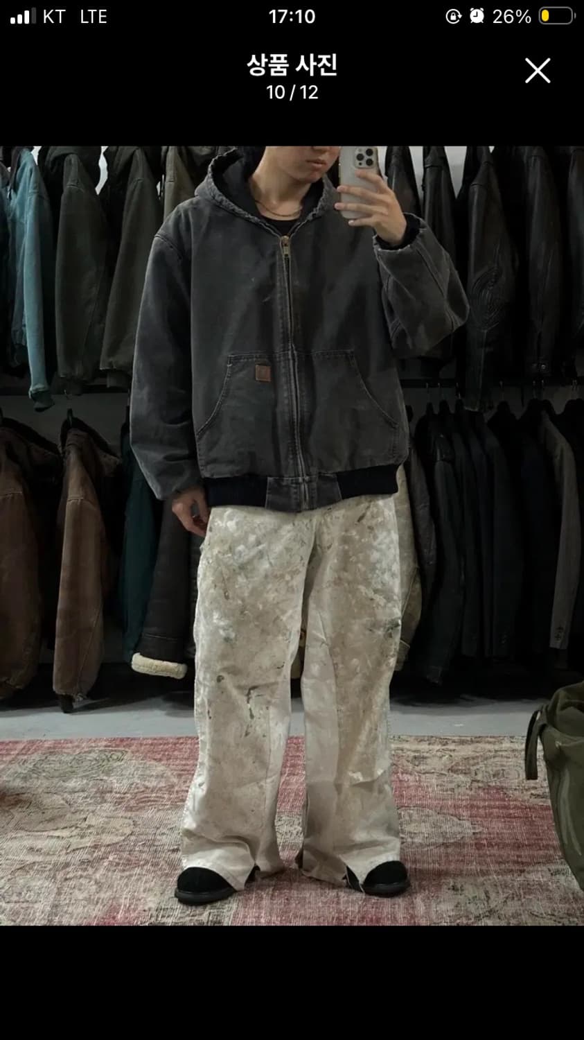 칼하트 j130 BLK 2XL 상품이미지8