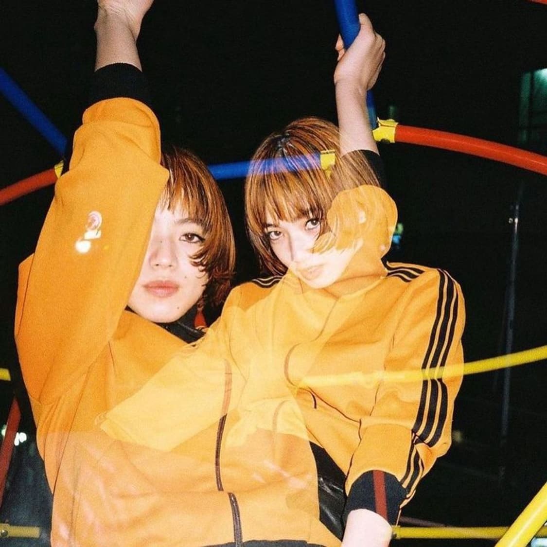 80's 아디다스 빈티지 서독제 고마츠 나나 져지 오렌지 상품이미지6