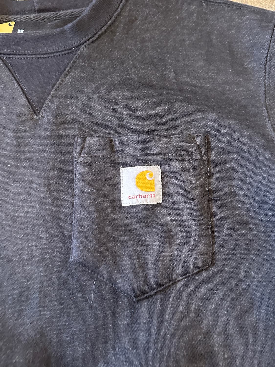 칼하트 포켓 맨투맨 스웻셔츠 L 상품이미지3