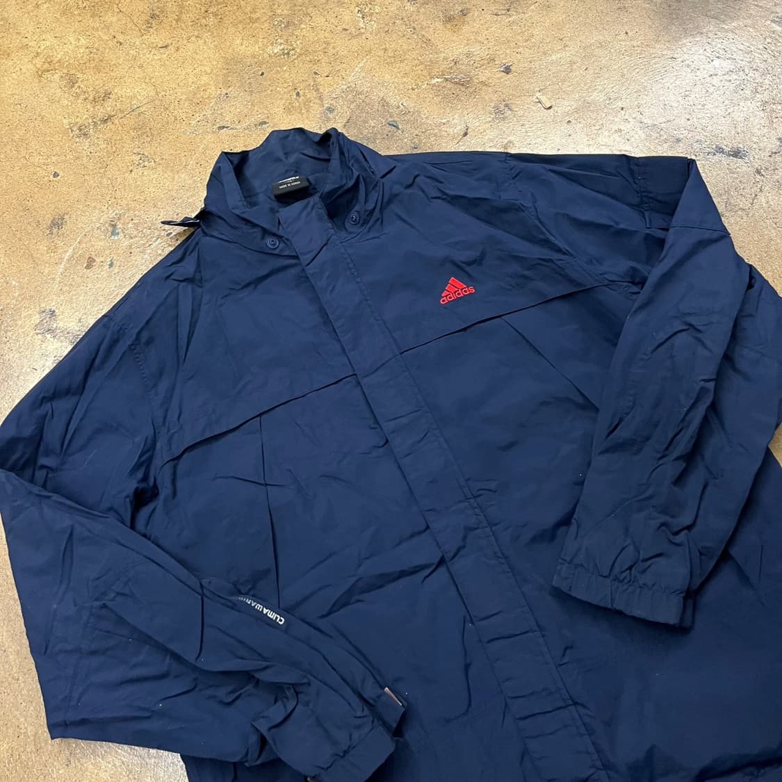 [정품/110] 아디다스 네이비 바람막이 자켓 b8 상품이미지1