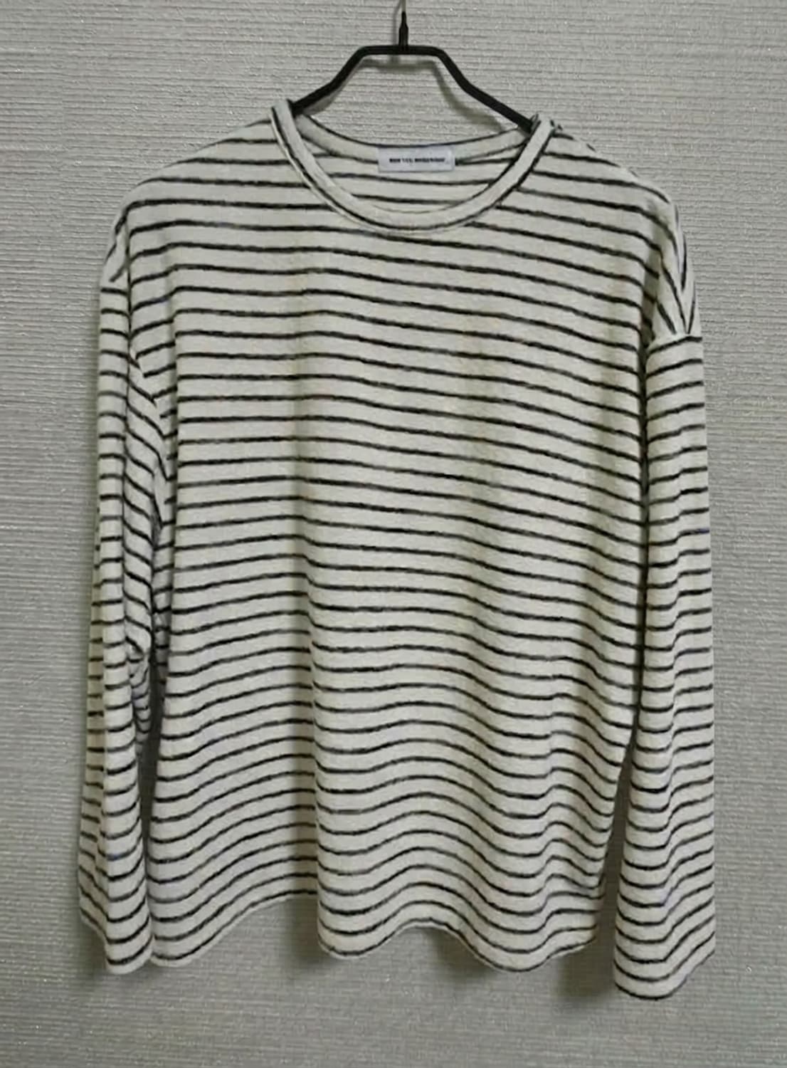 밈더워브로드 소프트 테리 스트라이프 롱슬리브 상품이미지3