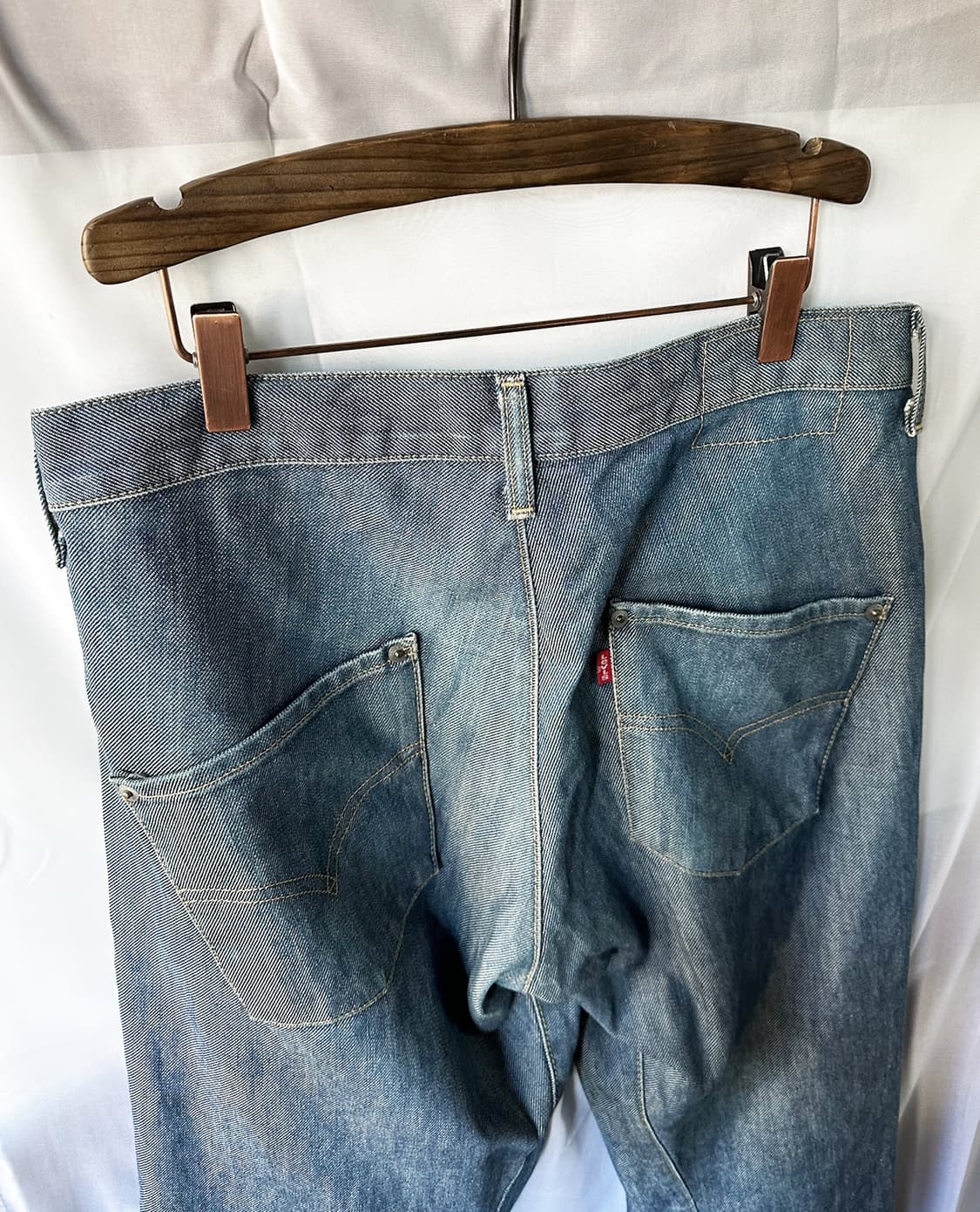LEVI'S engineered relaxed blue jeans w30 상품이미지9