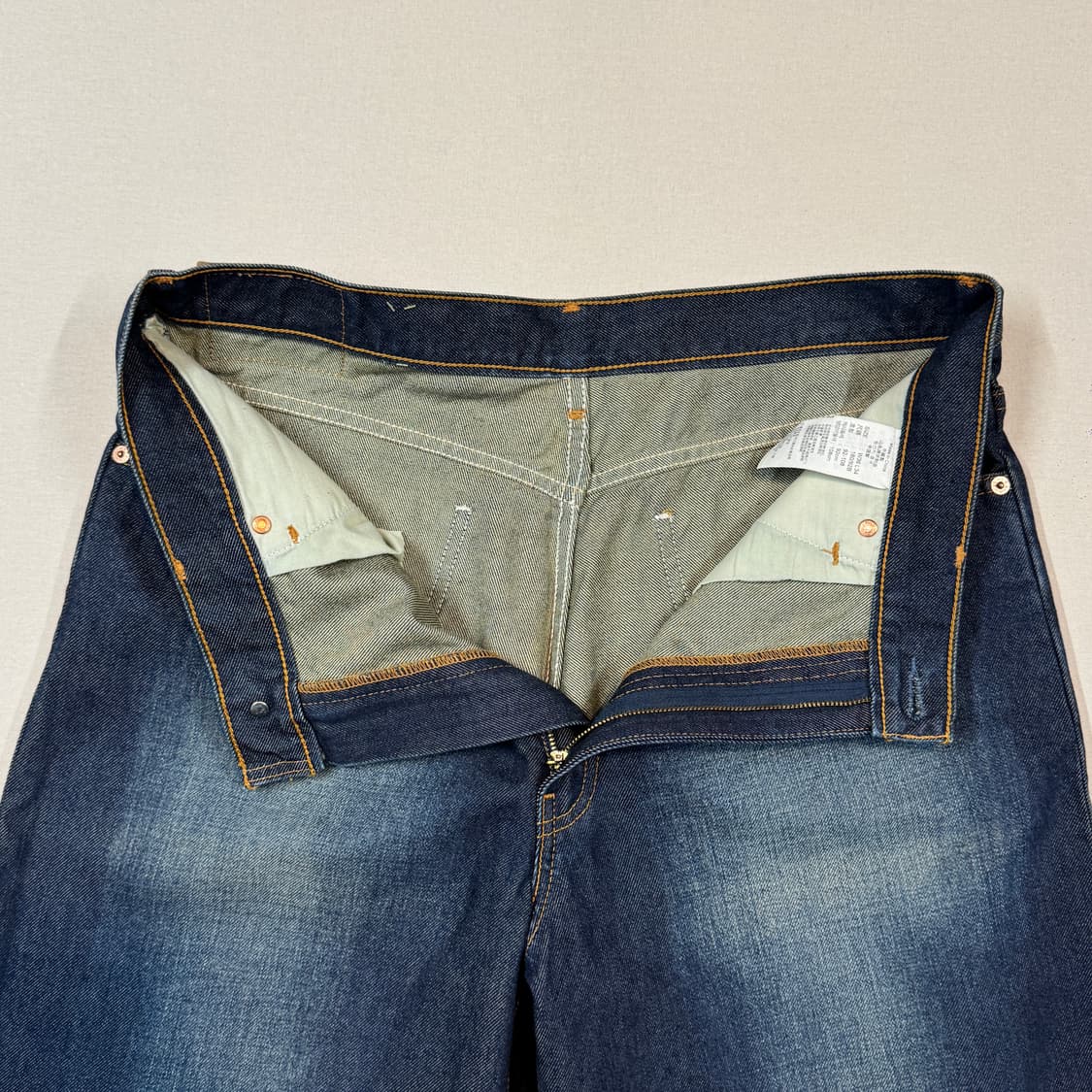 36inch) 리바이스 와이드 스트레이트 핏 워싱 데님 청바지 상품이미지7